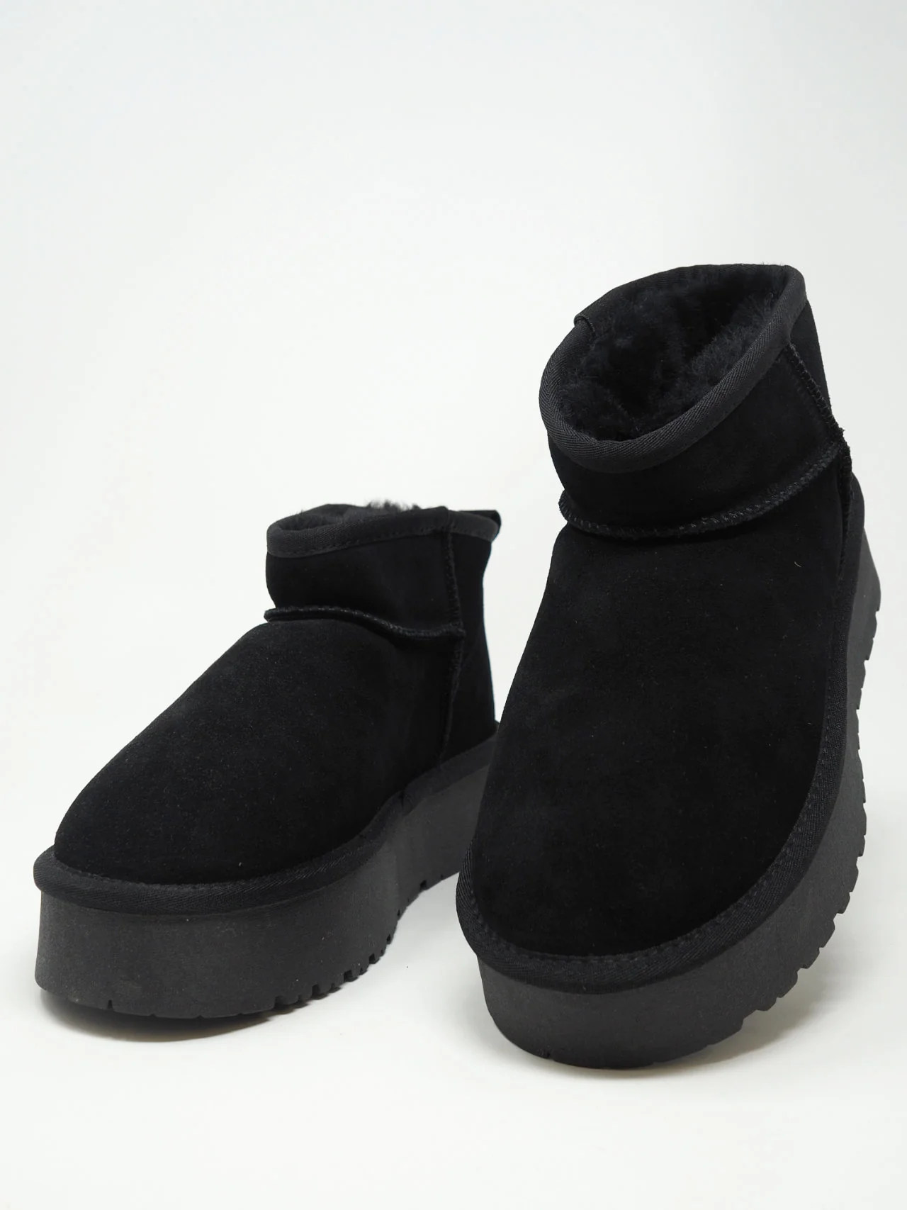 Stivaletti camoscio e pelliccia vera - immagine 9