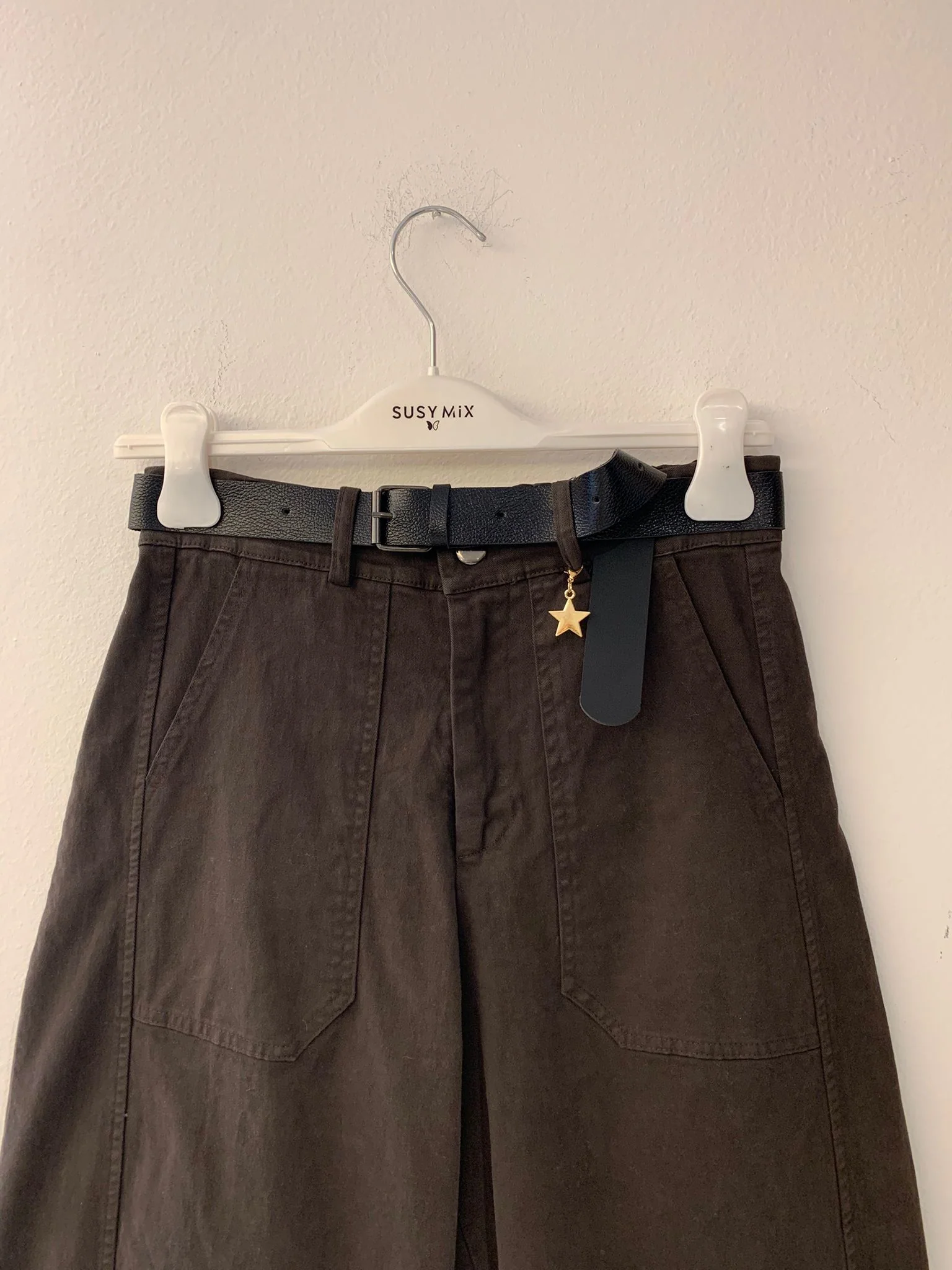 Pantalone balloon marrone - immagine 5