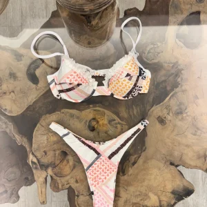 Bikini con ferretto e slip fisso - F**K - SW1203LC