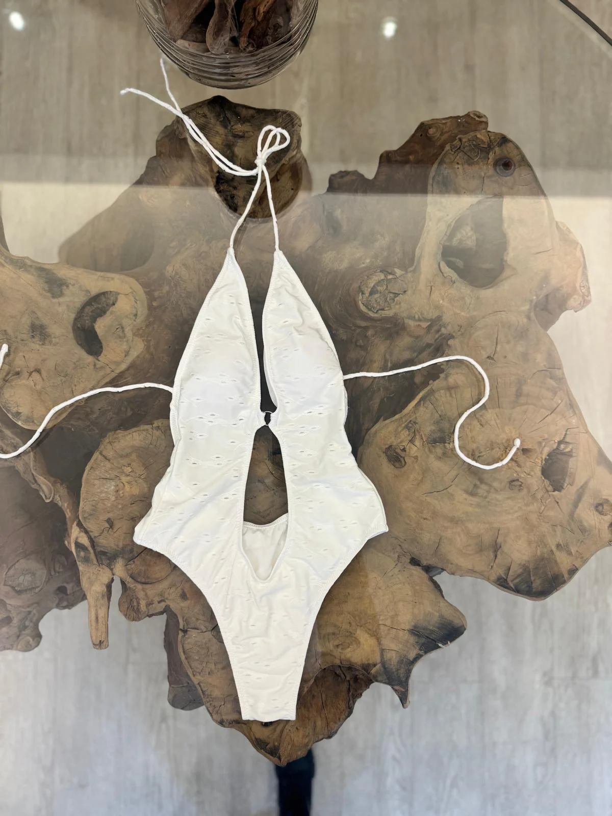 Monokini F**K Bianco - SW0722WH