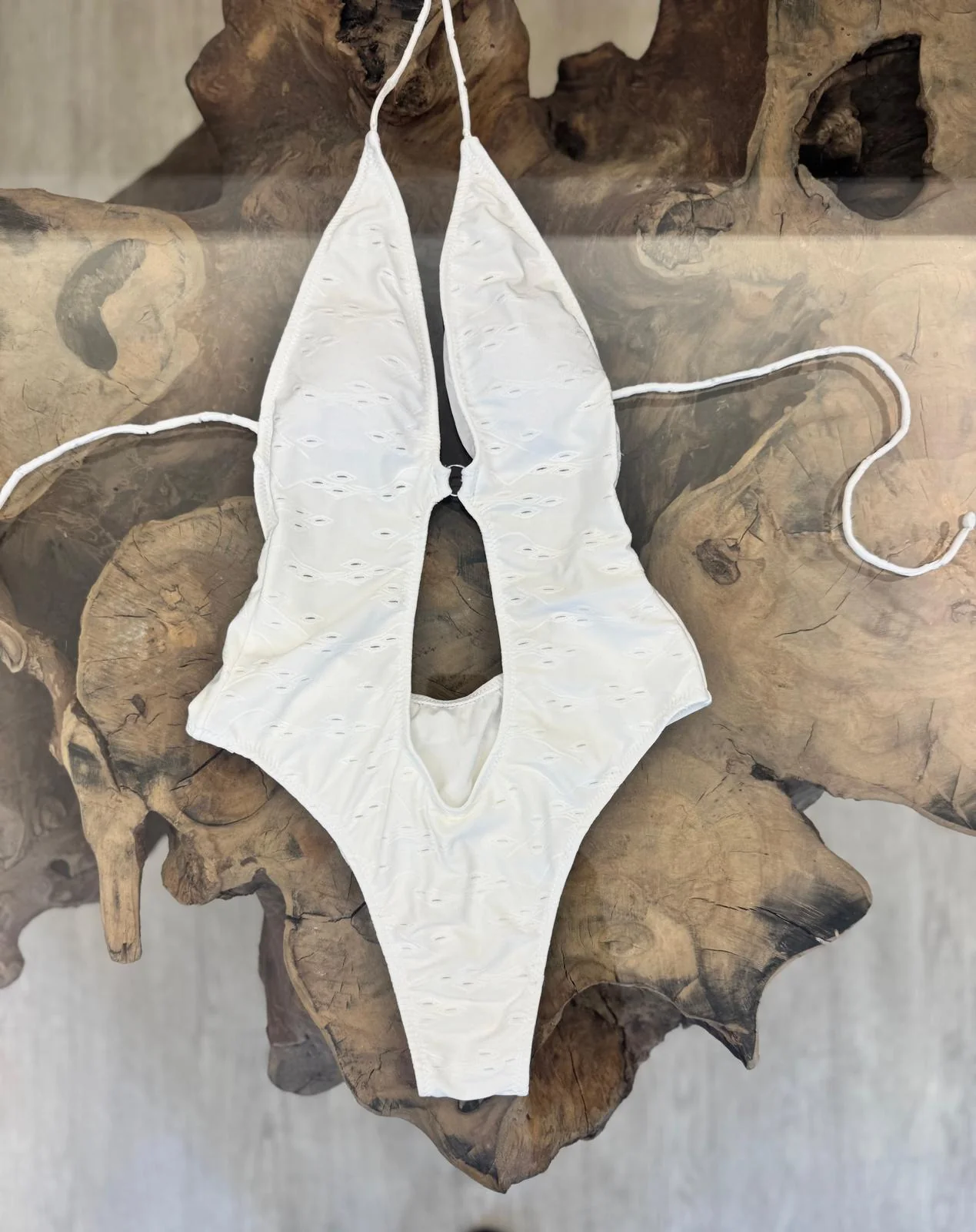 Monokini F**K Bianco - SW0722WH - immagine 3