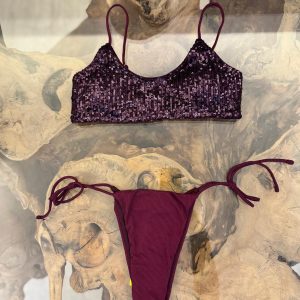 Bikini fascia e Slip regolabile - F**K - SW0602BD