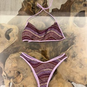 Bikini top e Slip fisso - F**K - SW0651MC