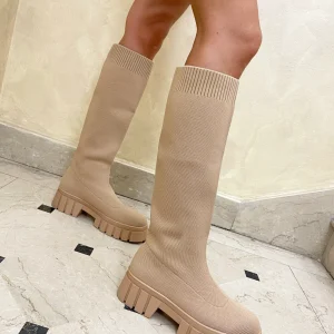 Stivali alti elasticizzati