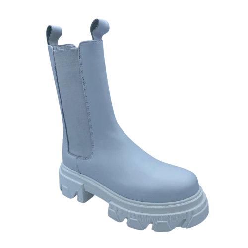 BRANDO COMBAT 2 PELLE BIANCO - immagine 2