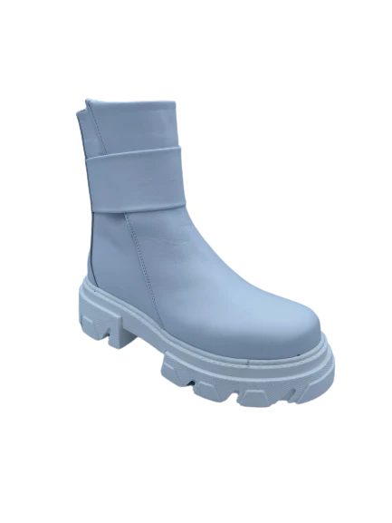 BRANDO COMBAT 4 PELLE BIANCO - immagine 3