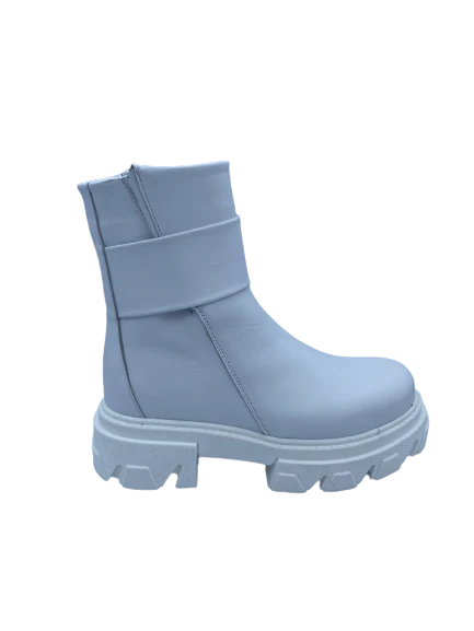 BRANDO COMBAT 4 PELLE BIANCO - immagine 4