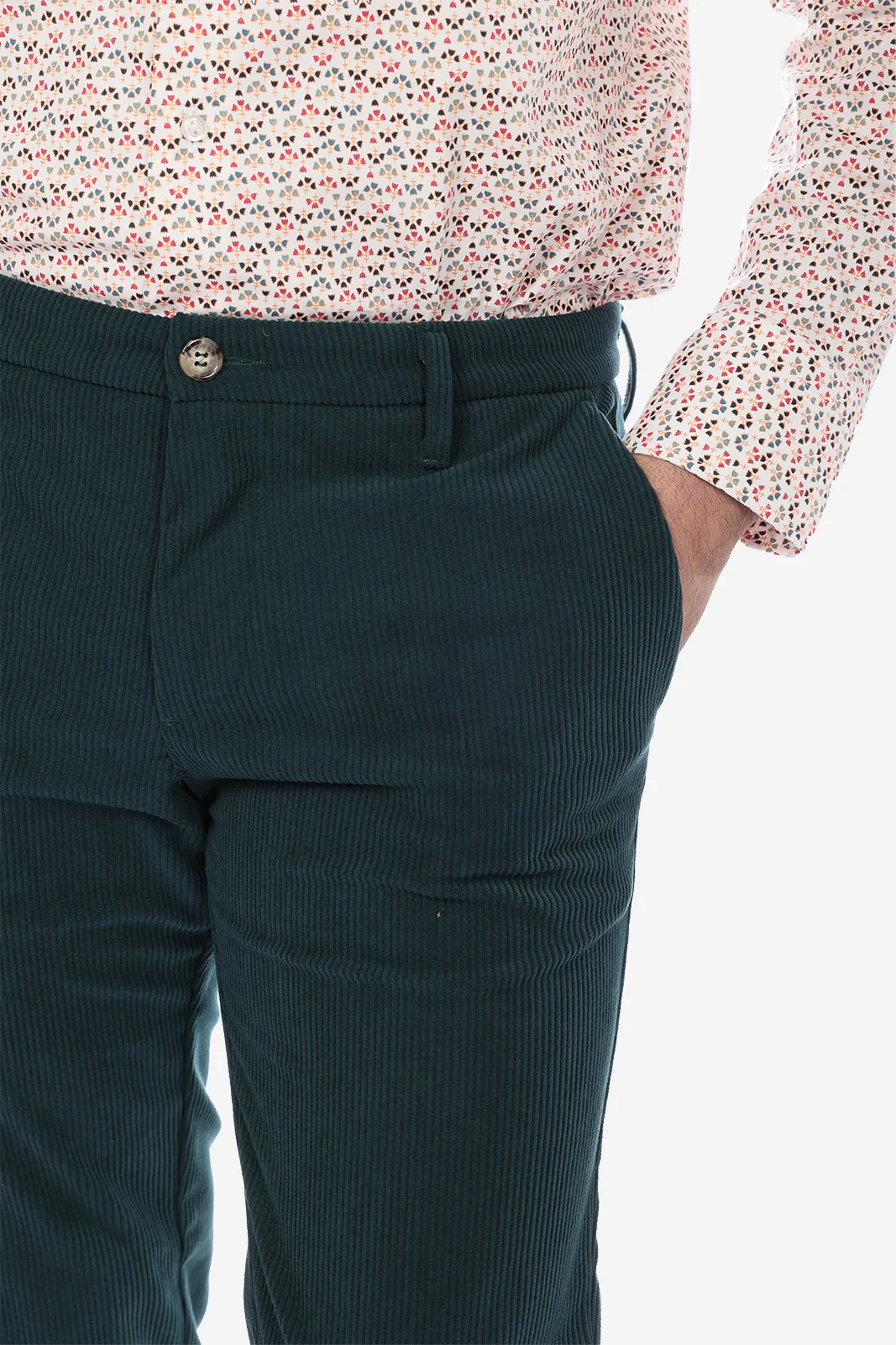Pantalone in velluto a costine - immagine 4